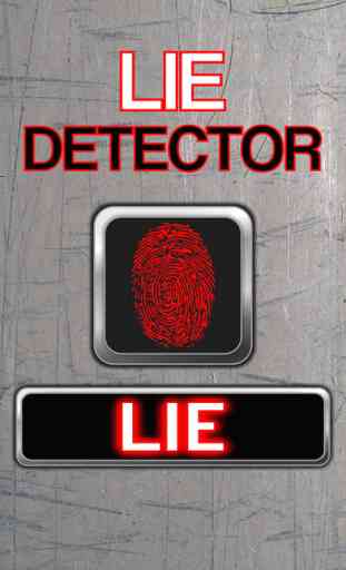 Lie Detector Scanner - Fingerprint Truth or Lying Touch Test HD + 3