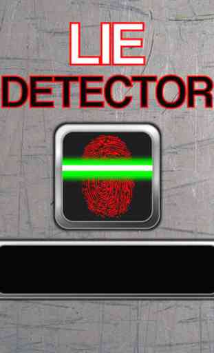 Lie Detector Scanner - Fingerprint Truth or Lying Touch Test HD + 4