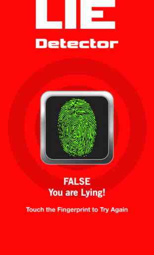 Lie Detector Test - True or False Fingerprint Scanner Prank 3