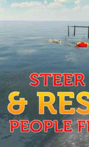 Lifeguard Rescue Boat – Sailing vessel game 4