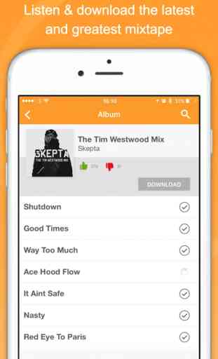 Link Up TV Trax - Free Mixtapes | Latest Tracks | Music App 4