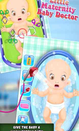 Little Maternity Baby Doctor Medic Free Kids Games 3