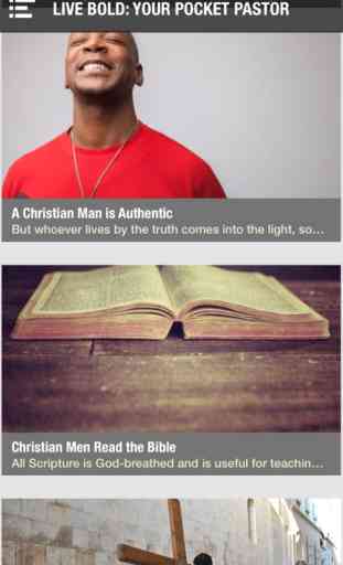 Live Bold For Christian Men 2