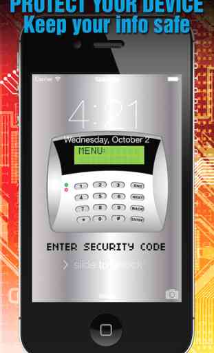 Lock Screen Fingerprint Illusion Wallpapers: iOS 8 Edition 1