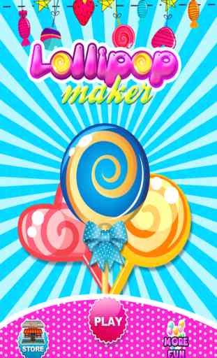 Lollipop Maker Free - Make n Dress up yummy lollipops & Popsicle in Food Cooking Factory for Kids, Boys & Girls 1