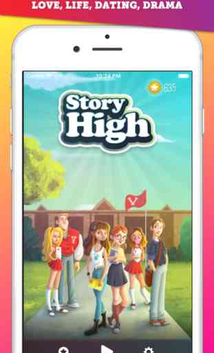Love Story High School - A Mean Girls vs Teen Superstar Dating Adventure Game 1