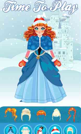 Magic Snow Queen Ice Princess Fashion Castle Game - Free Girls Edition 1