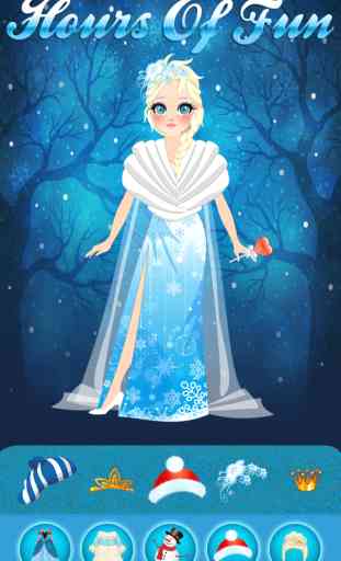 Magic Snow Queen Ice Princess Fashion Castle Game - Free Girls Edition 2