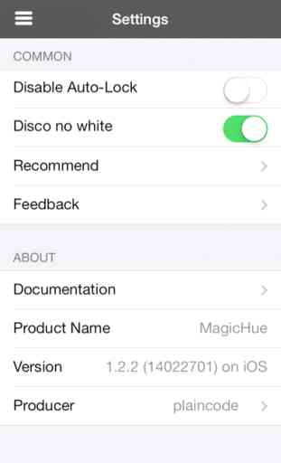 MagicHue the disco effect and color fading app for Philips hue 4