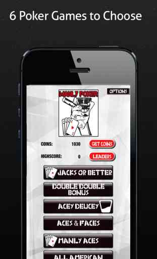 Manly Video Poker: Play 6 Jacks or Better Casino Card Games Like A Boss 2