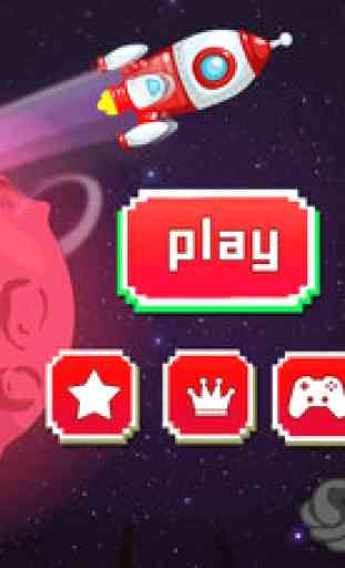 Mars Jump Galaxy Mission: UFO Alien Fight in Red Planet with Astronaut 1
