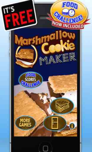 Marshmallow Cookie Maker Games - Play Make Chocolate, Cookies & Candy Free Family Game 1