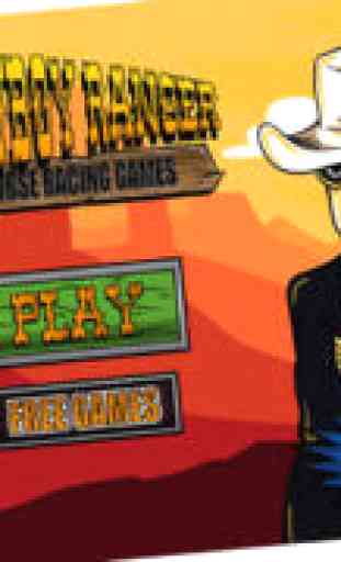 Lone Cowboy Ranger Horse Racing Games Free 1