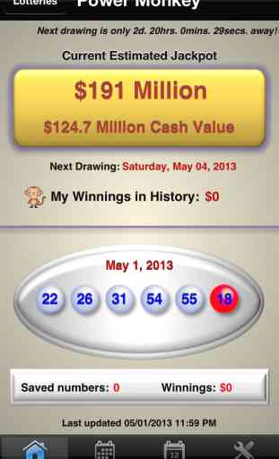 Lotto Monkey Elite Ticket Scan & Pool 3
