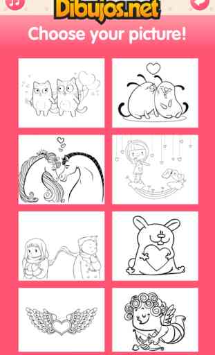 Love Coloring Pages - Saint Valentines Day 2