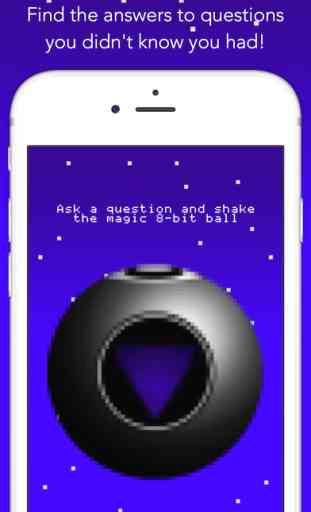 Magic 8 ball - 8 bit answers for your questions 1