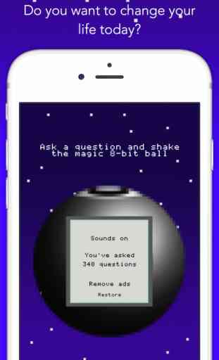Magic 8 ball - 8 bit answers for your questions 4