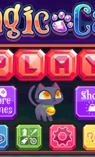 Magic Cats - Match 3 Puzzle Game with Pet Kittens 4