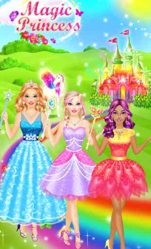 Magic Princess - Makeup & Dress Up Makeover Games 1