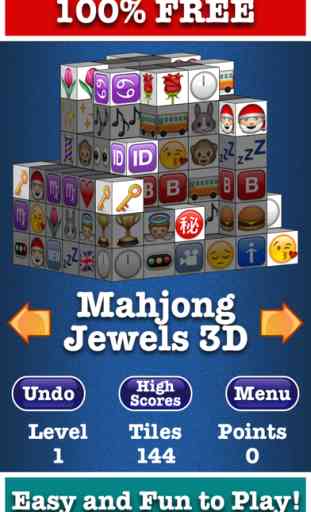 Mahjong Jewels™ 3D - Deluxe Brain Training Game! 1