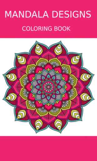 Mandala Coloring Book Adult.s Calm Color Therapy 1