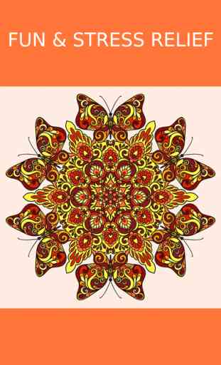 Mandala Coloring Book Adult.s Calm Color Therapy 4