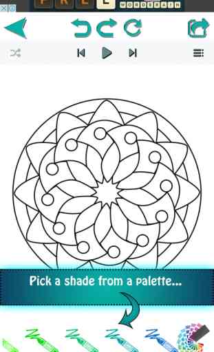 Mandala Coloring Book For Adults As Stress Relief 1