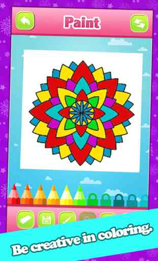 Mandala Coloring Pages For Shading Flowers Fantasy 4