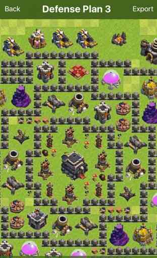 Maps and Layouts for Clash of Clans 2