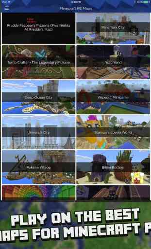 Maps for Minecraft PE (Map Installer) 3