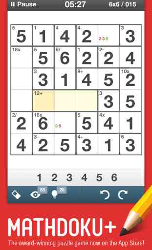 Mathdoku+ Sudoku Style Math & Logic Puzzle Game 1