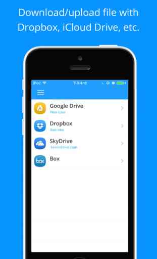 Briefcase Pro - File manager, cloud drive, document & pdf reader and file sharing App 2