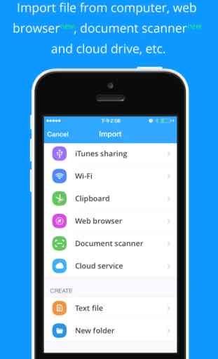 Briefcase Pro - File manager, cloud drive, document & pdf reader and file sharing App 4