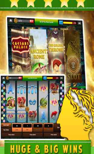 Ceasar Palace Casino Party Slot - FREE 777 Gold Bonanza Lucky Big Payout Bets! 3