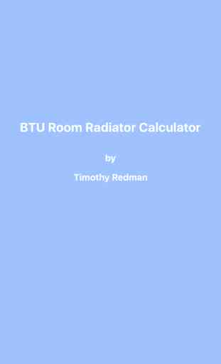 BTU Calculator 1