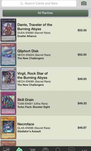 Card Prices: Yu-Gi-Oh Edition 4