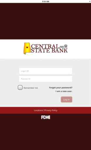 Central State Bank Mobile Banking 2
