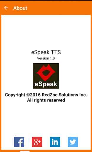 eSpeak TTS Engine - RedZoc 4