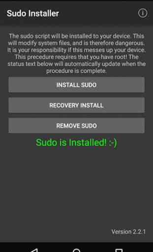Sudo Installer v2.2.2 (old) 1