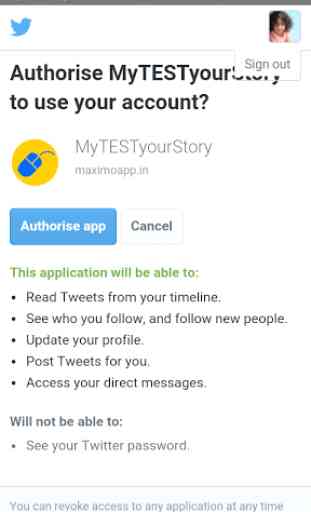 Twitter Authentication 3