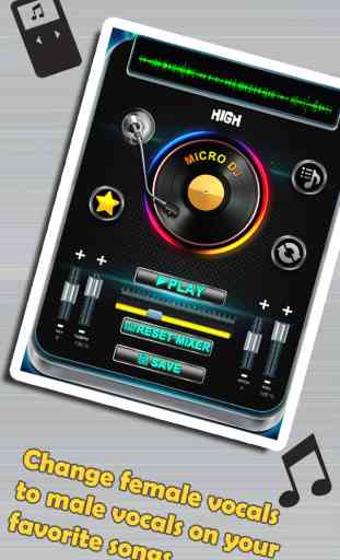 Micro DJ Free - Party music audio effects and mp3 songs editing 2