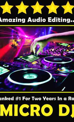 Micro DJ Free - Party music audio effects and mp3 songs editing 3