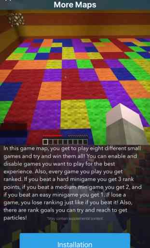Mini Games Maps for Minecraft PE - The Best Maps for Minecraft Pocket Edition (MCPE) 2