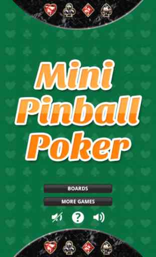 Mini Pinball Poker Free - Fun Action Casino Themed Game With 4 of A Kind Card Bonus 1