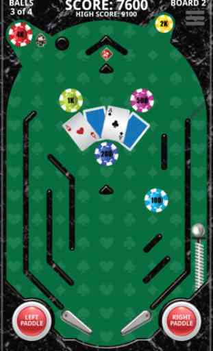 Mini Pinball Poker Free - Fun Action Casino Themed Game With 4 of A Kind Card Bonus 3
