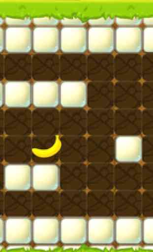 Monkey find the way to bananas (Happy Box) free puzzle games 2