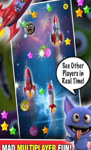 Monster in Space Multiplayer : Chase Race Alien Game PRO - By Dead Cool Apps 3