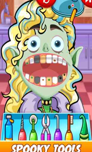 Monster Princess Girl Dentist - The High Dolls Dental Salon Games HD 3