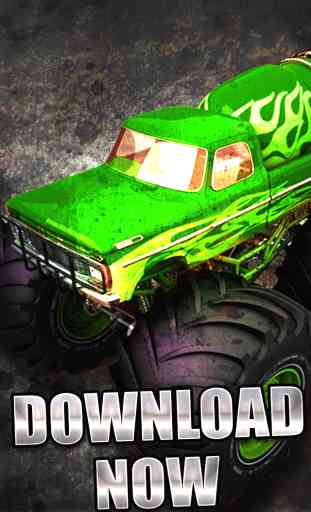 Monster Truck Rider Jam on the Mine Field Dune City 3D PRO - FREE Game 1