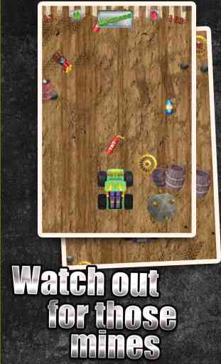 Monster Truck Rider Jam on the Mine Field Dune City 3D PRO - FREE Game 3